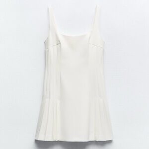 Zara short pleated dress